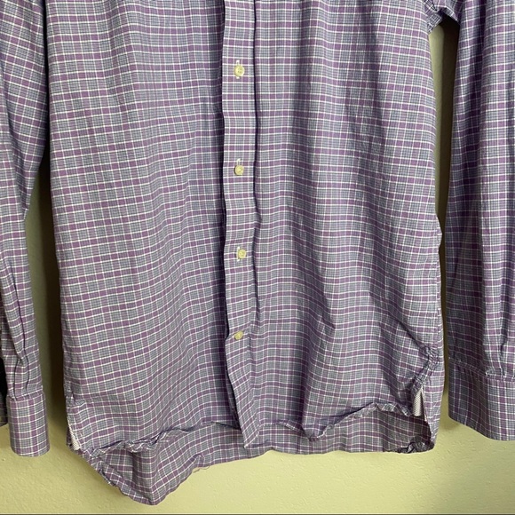 NO OFFERS TED BAKER Endurane microcheck button up shirt - Picture 4 of 11